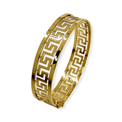 pulsera versace oro 18k|versace bracelets.